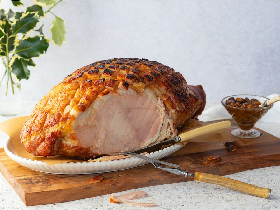 Christmas Ham – Glazed & Baked