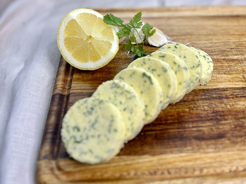 Lemon, Fresh Herbs + Garlic Butter - 90gms